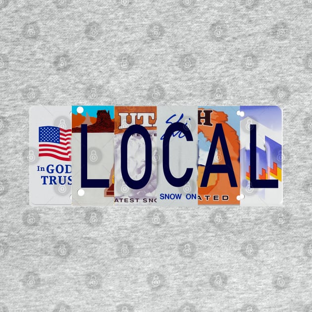 Utah Local, License Plates by stermitkermit